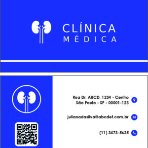 Cartão de Visitas Urologia Coimbra - Imagem 1