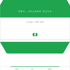 Envelope Ofício (Carta) Urologia Vila Real - Imagem 1