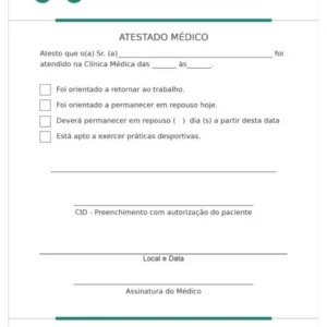 Atestado Urologia Vila Real - Imagem 1
