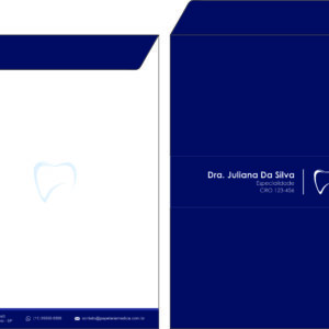 Envelope Saco 24x34cm Odontologia Colmar