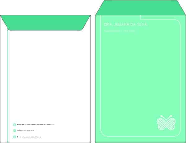 Envelope Saco 24x34cm Endocrinologia Vancouver