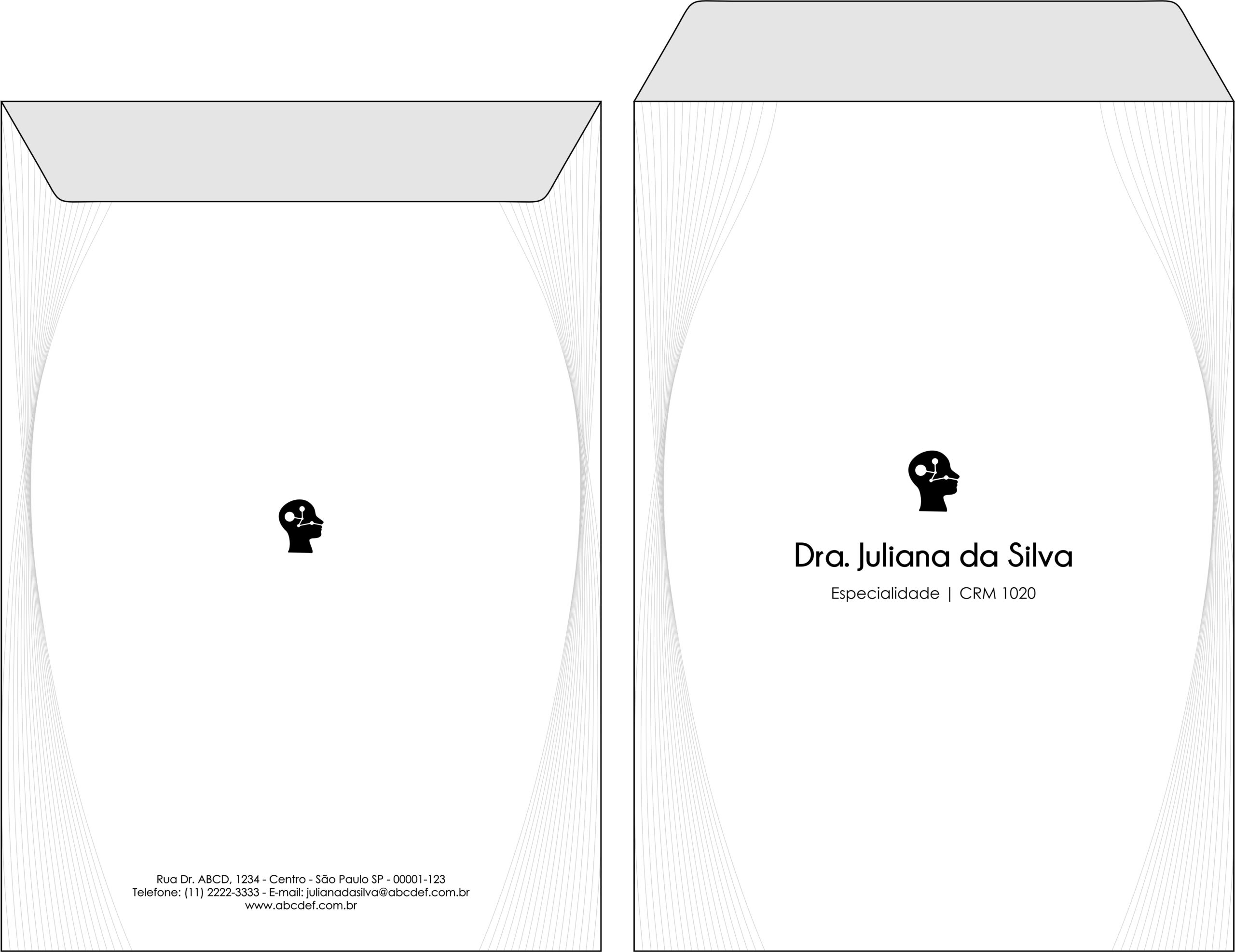 Envelope Saco 24x34cm Otorrinolaringologia Valencia