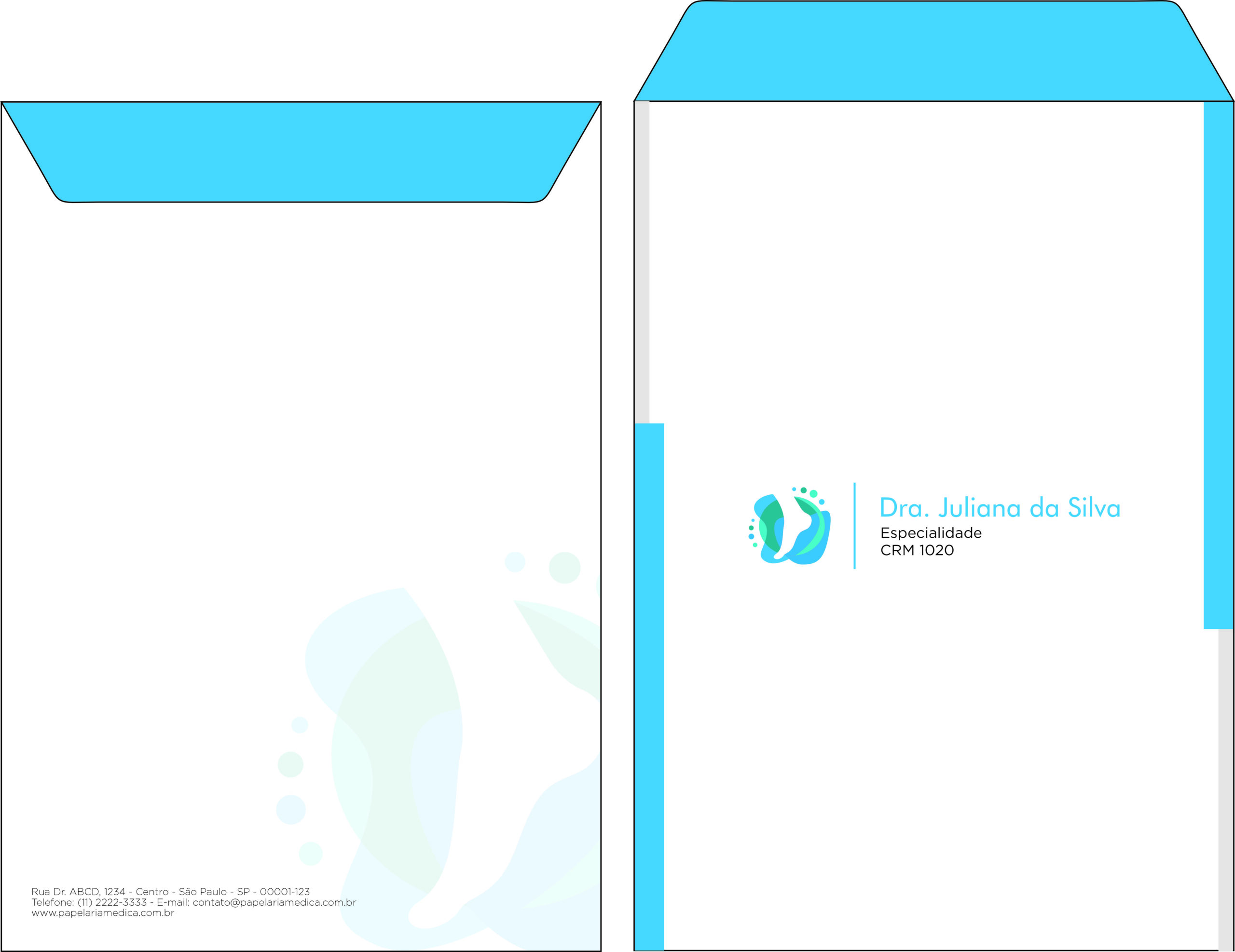 Envelope Saco 24x34cm Ortopedia Pireu