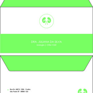 Envelope Ofício (Carta) Urologia Braga