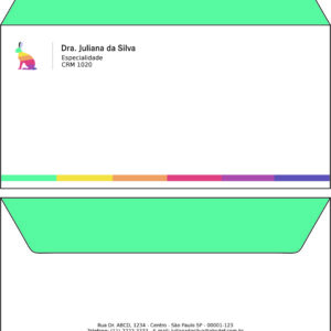 Envelope Ofício (Carta) Veterinário Viena