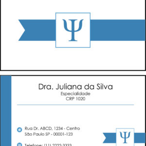 Cartão de Visitas Psicologia Bremen
