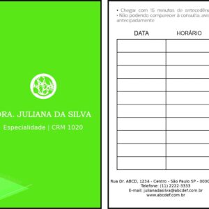 Cartão de Agendamento Endocrinologia Quebec