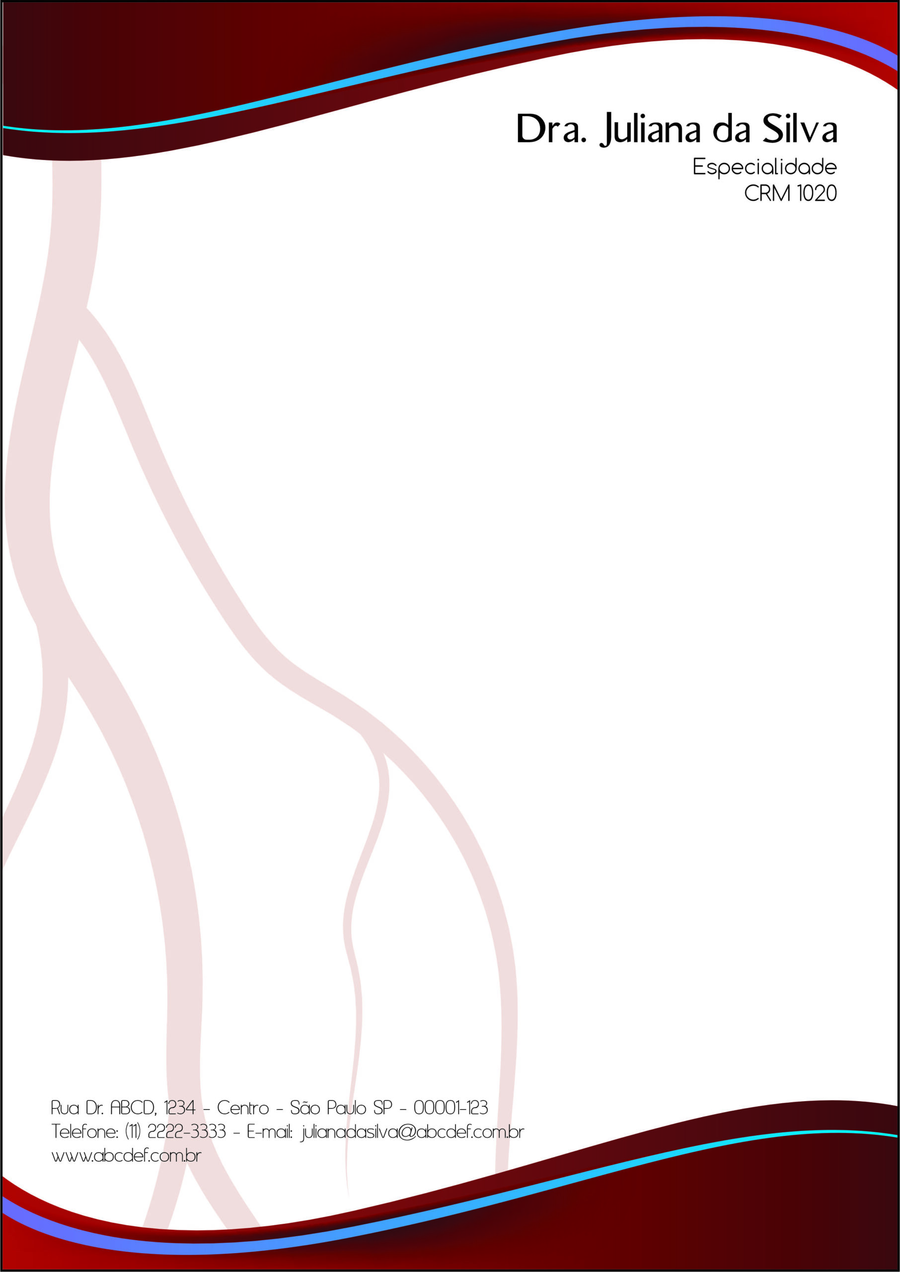 Receituário A4 Angiologia e Vascular Bruxelas