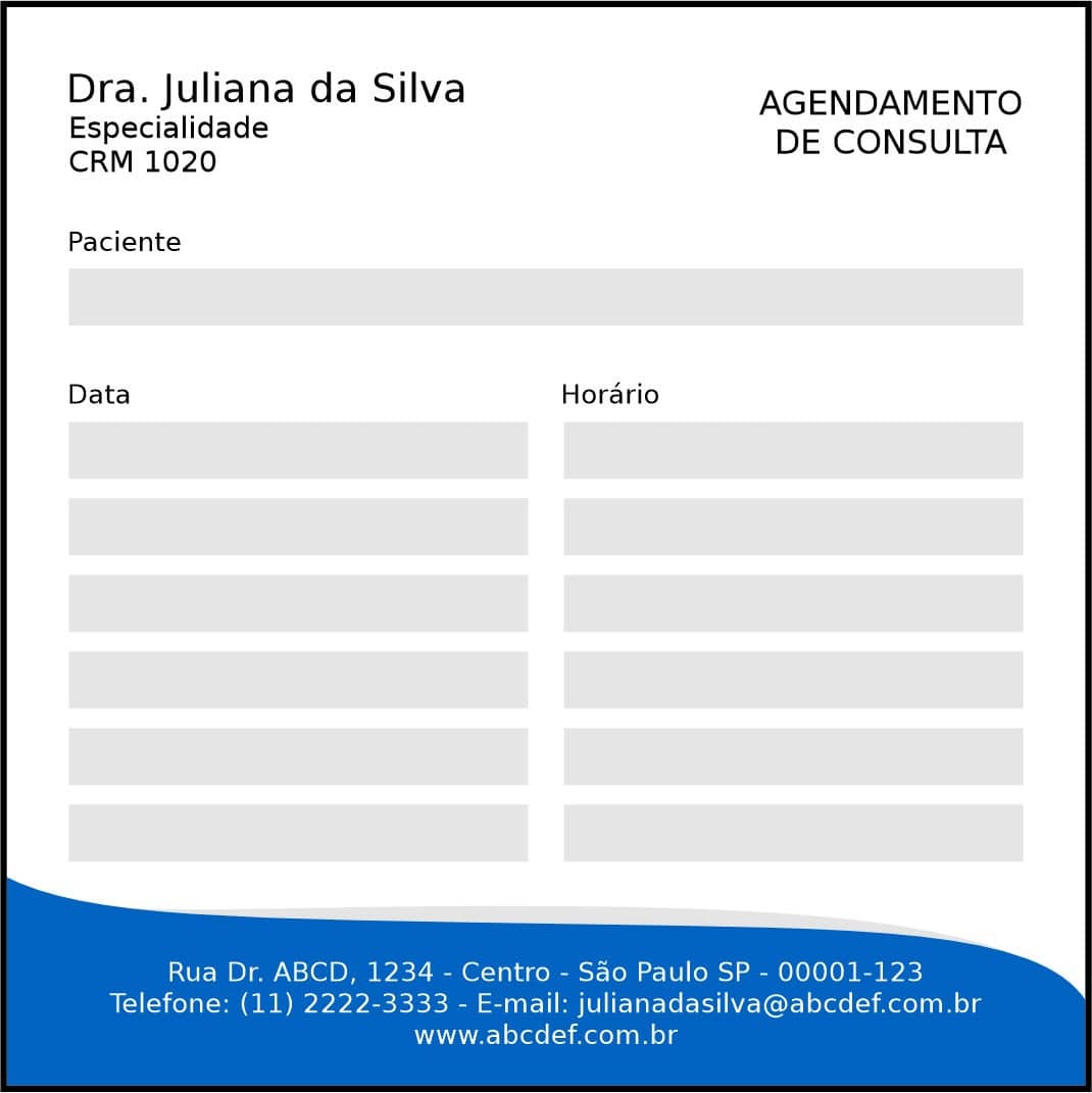Bloco de Agendamento de Consulta Clínica Geral Maghagha