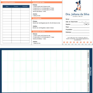 Carteirinha de Vacinação Veterinária Wels