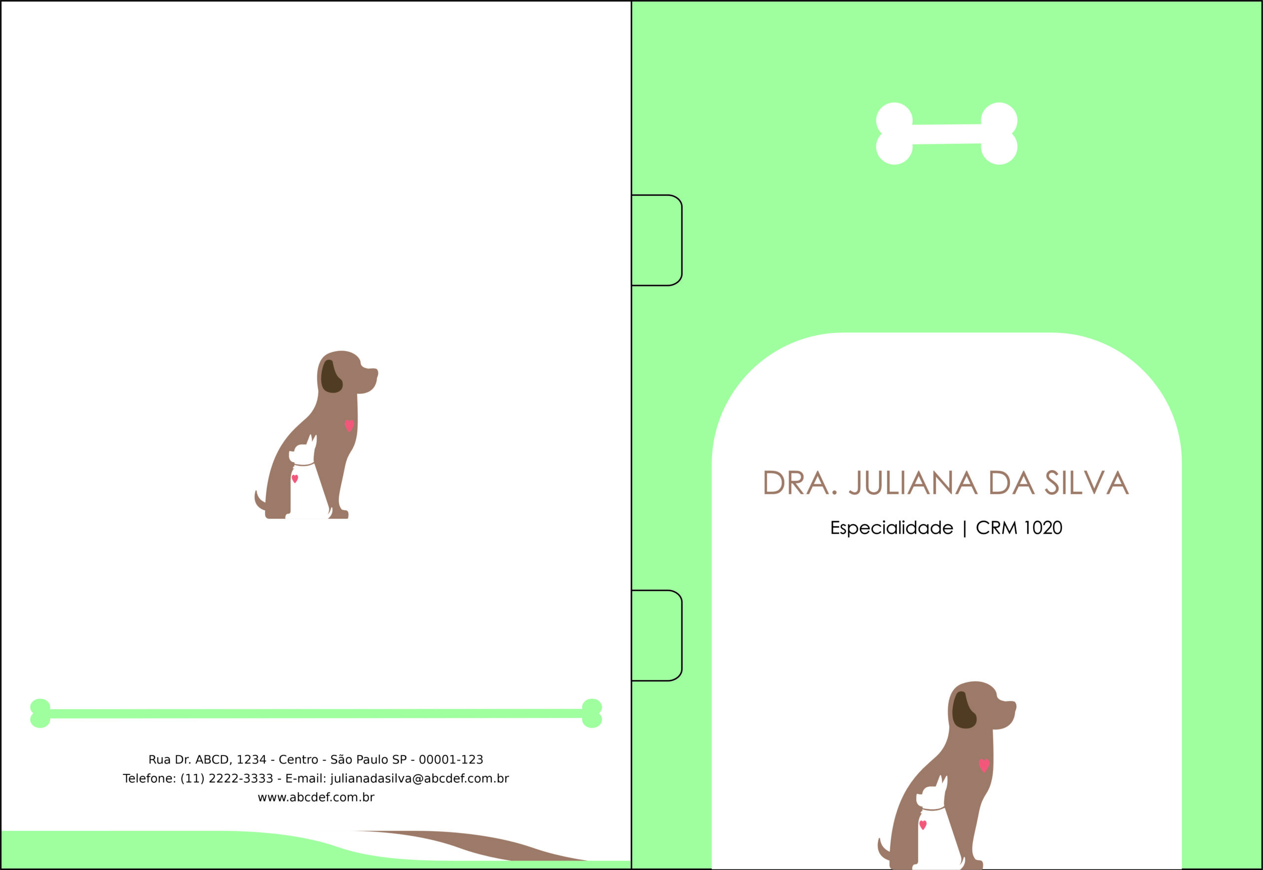 Pasta com Orelha Veterinário Graz